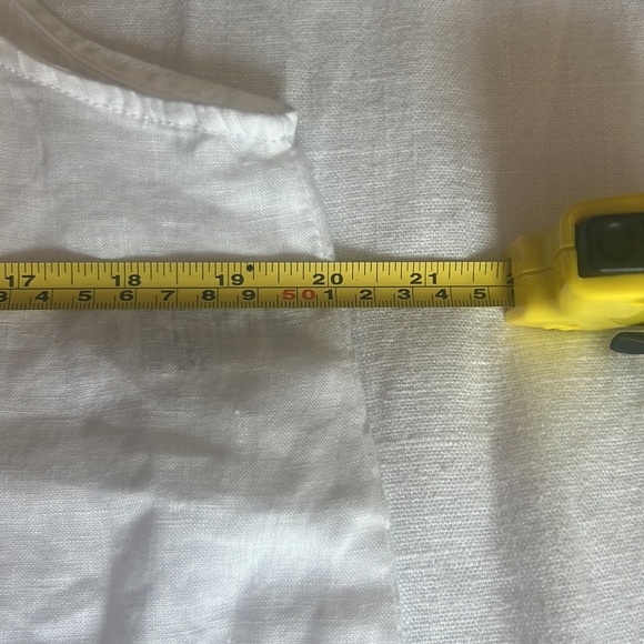 Linen V Neck Top - Picture 8 of 8